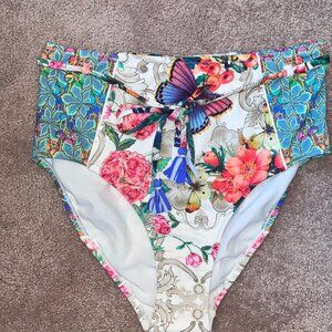 Johnny Was Holly Bathing Suit Bottoms - Small - New
